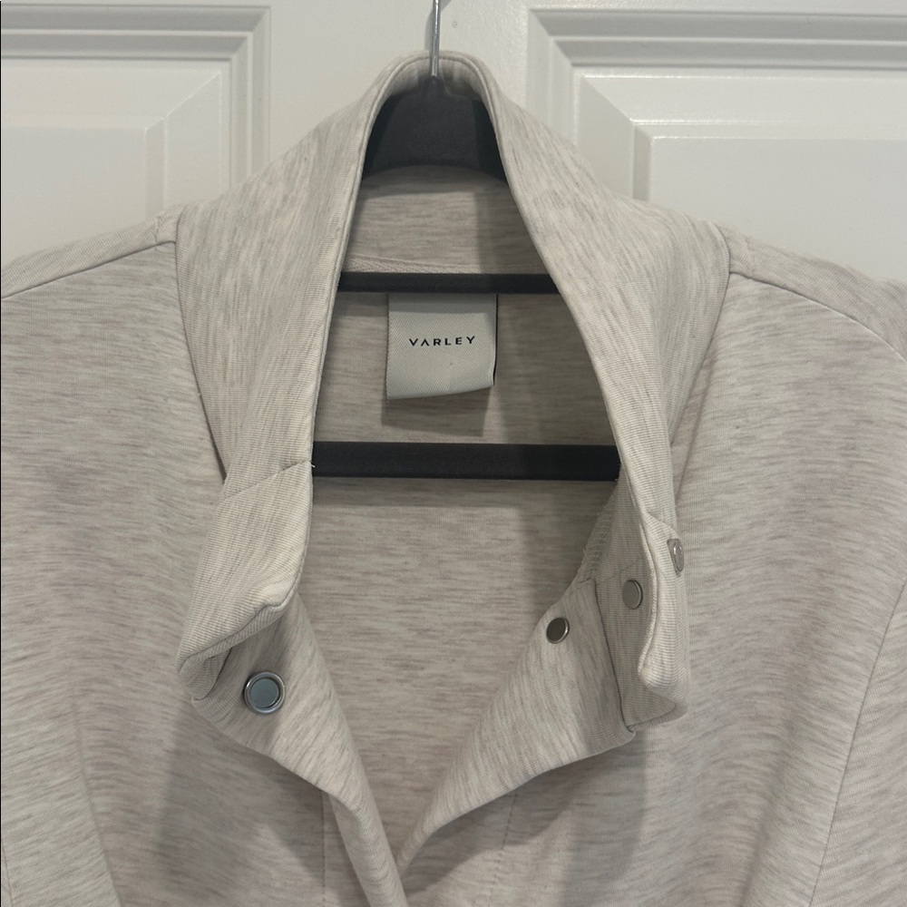 Varley Cream Belted Jacket - Picture 8 of 11